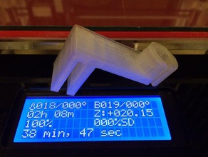filament dust filter guide remixed 3d printer accessories i3 prusa 3d print model - Mito3D