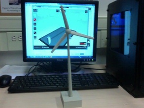 turbine de vent l'ingénierie les turbines l'énergie éolienne éoliennes 3d print model - Mito3D