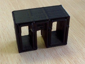 desk room 4 136 model furniture useless 3d print model - Mito3D
