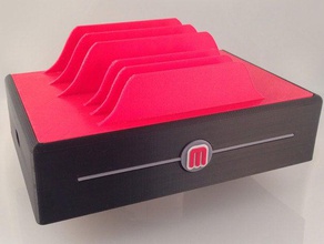 estação de carregamento móveis telefone 3d print model - Mito3D