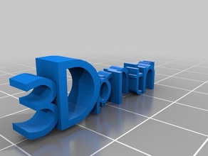 3d baskı logo sanat 3d print model - Mito3D