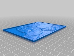 2 d art personalizzato 3d print model - Mito3D