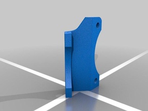 makergear m2 soporte del ventilador v20 3d de la impresora partes refrigeración extrusora los fans 3d print model - Mito3D