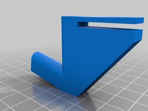 bow hook music stand 3d print model - Mito3D
