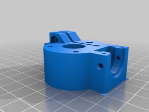 makergear m2 heavy duty filament drive 3d printer parts extruder hot end 3d print model - Mito3D