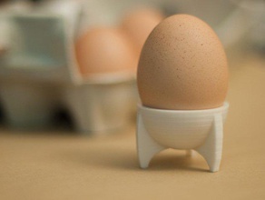 rocket egg cup kitchen dining minimal simple Eierbecher 3d print model - Mito3D