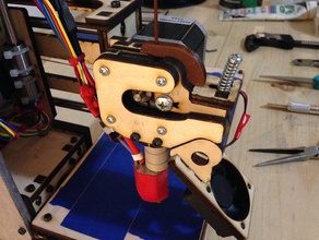 filamento guia printrbot simples final de 2013 madeira extrusora Impressora 3d acessórios 3d print model - Mito3D