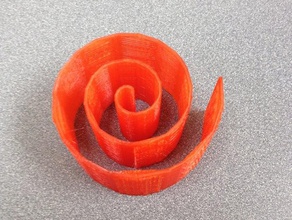 r theta-Zimt-Rolle math cinnamon roll fruit roll-up Lehr-Hilfe theta 3d print model - Mito3D