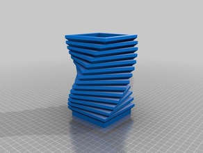 bekleidet vase 1 3d print model - Mito3D
