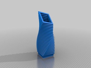 vistió jarrón 3 3d print model - Mito3D