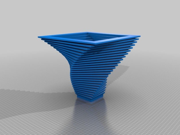 bekleidet vase 5 3D print model - Mito3D