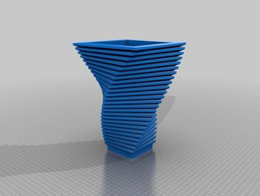 bekleidet vase 6 3d print model - Mito3D