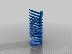 arrayed vase 11 3d print model - Mito3D