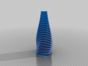 arrayed vase 13 3d print model - Mito3D