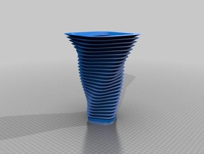 14 dizilmiş vazo 3d print model - Mito3D