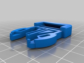 clip-Tasche männlichen - Zubehör 3d print model - Mito3D