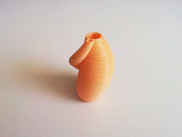 bekleidet tube vase 4 3D print model - Mito3D