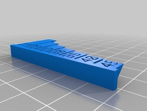 bigfellas schweben 3d-Druck-tests kundengebundene 3d print model - Mito3D
