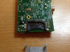 repair raspberry pi sd card reader diy 3d print model - Mito3D