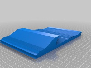 sluice box part 1 sport & outdoors gold 3d print model - Mito3D