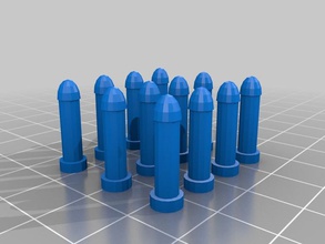 pneumatique de la paille roquettes les jouets jeux dong tinkercad 3d print model - Mito3D