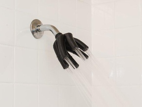 vortex shower head bathroom high flow twist water 3d print model - Mito3D