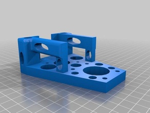 mount extruder 3d printer parts 3d print model - Mito3D
