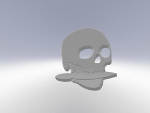 skull cord-wrap other earbuds 3d contest 3d print model - Mito3D
