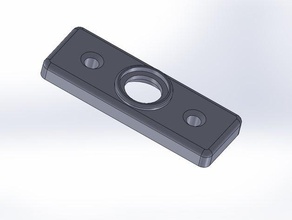 windows handle plate other 3d print model - Mito3D