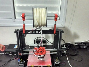 graber i3 spool di montaggio 3d la stampante accessori filamento 3d print model - Mito3D