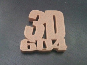 3d604 sfida i segni loghi 3d print model - Mito3D