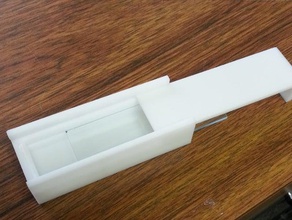 microscope slide case tool holders boxes 3d print model - Mito3D