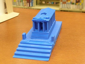manchego Gebäude Strukturen gepl Griechenland Griechisch tinkercad 3d print model - Mito3D