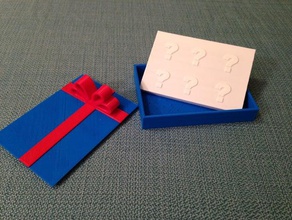 boîte de présentation la carte cadeau voûte les conteneurs arc 3d print model - Mito3D