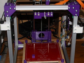 cube style cartesian 3d printer printers 3d print model - Mito3D
