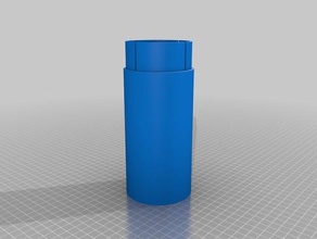 mein großes Rohr untere Stück 1 3 Container angepasst 3d print model - Mito3D