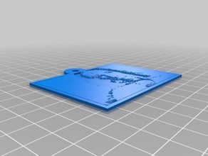 my customized lithopane slice 1 2d art 3d print model - Mito3D
