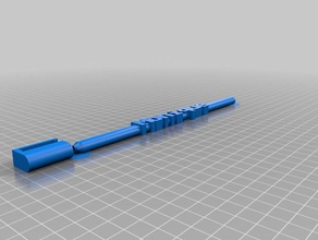 caneta monique de la oficina personalizado 3d print model - Mito3D