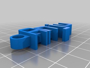 anju anahtar zinciri organizasyon özelleştirilmiş 3d print model - Mito3D