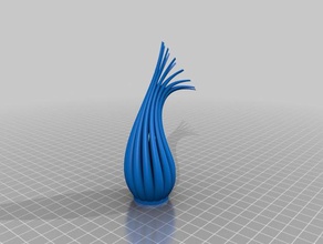 string vase 2 other 3d print model - Mito3D