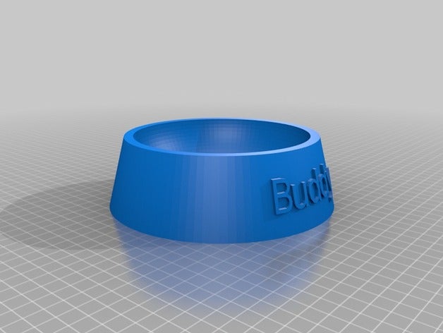 buddy Hund Schüssel Haustiere angepasst 3D print model - Mito3D