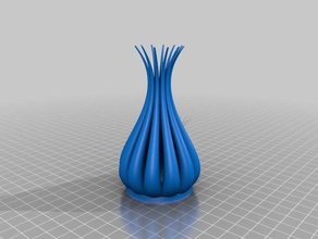 string vase 3 andere 3d print model - Mito3D