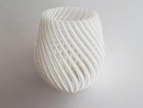 string vase 7 other 3d print model - Mito3D