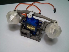 dasaki compact animatronic eyes robotics engineeringproject makeredchallenge micro servo roboticsproject 3d print model - Mito3D