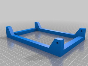 simple fillament soporte de rollo 3d la impresora accesorios reprap carrete 3d print model - Mito3D