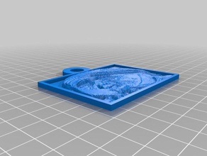rahibe teresa 2d sanat özelleştirilmiş 3d print model - Mito3D