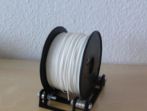universal spool roller 86 102 mm width 3d printer accessories holder orca 3d print model - Mito3D