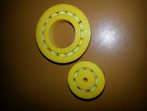 20mm 40mmairsoft fidget anillo de rodamiento bolas anillos 3d print model - Mito3D