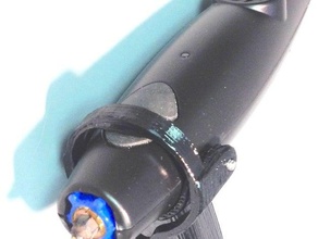 phaser handle 3doodler printer accessories ergonomic hand-held 3d trigger 3d print model - Mito3D