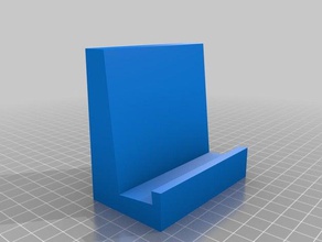 my customized universal phone stand mobile 3d print model - Mito3D